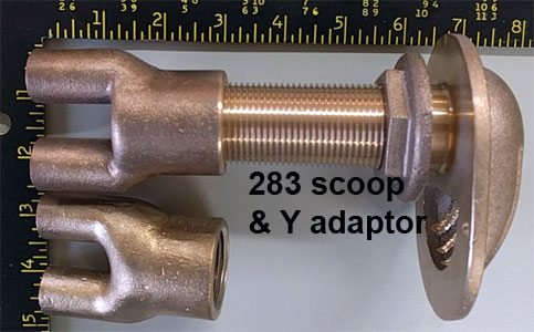 283 scoop & Y adaptor